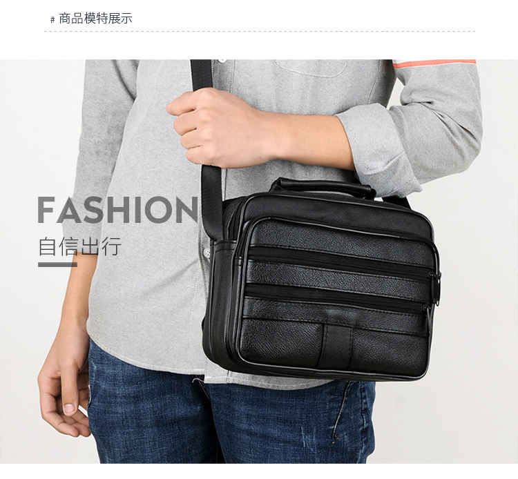 Túi da Messenger Túi xách nam Túi xách vai Túi kinh doanh Đàn ông Bình thường Túi da mềm Túi ba lô túi fendi