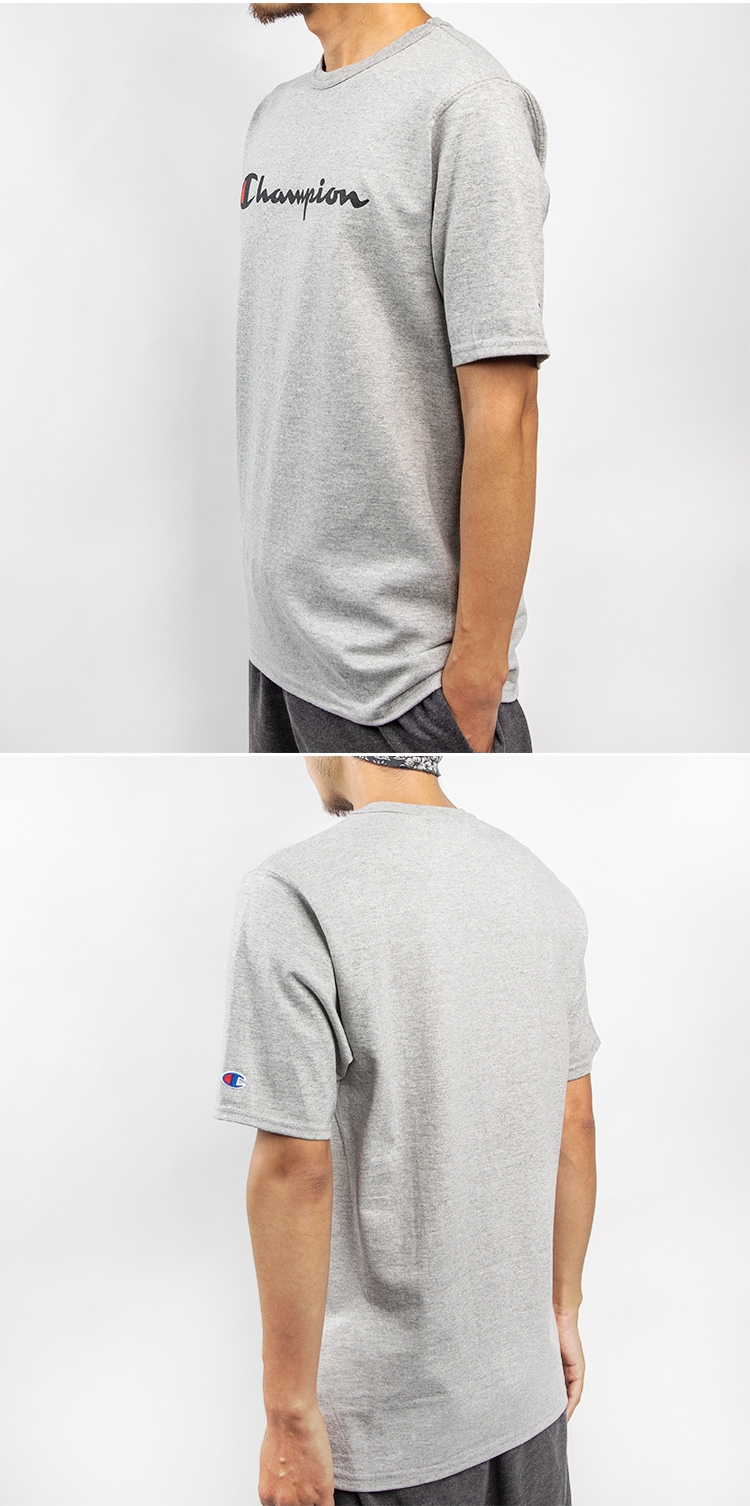 Áo thun Champion Life Đồ họa nam Thể thao Áo thun chữ thường Logo ngắn tay - Áo phông thể thao áo tanktop nam khoét nách sâu