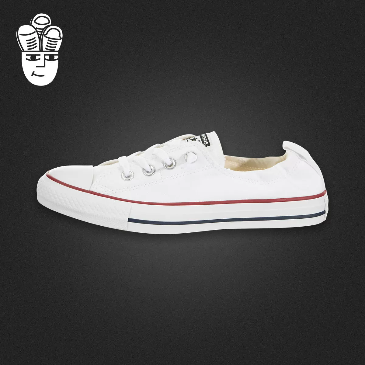 Converse Chuck Taylor Shoreline Giày nữ giầy kẹo màu vải thông thường - Plimsolls