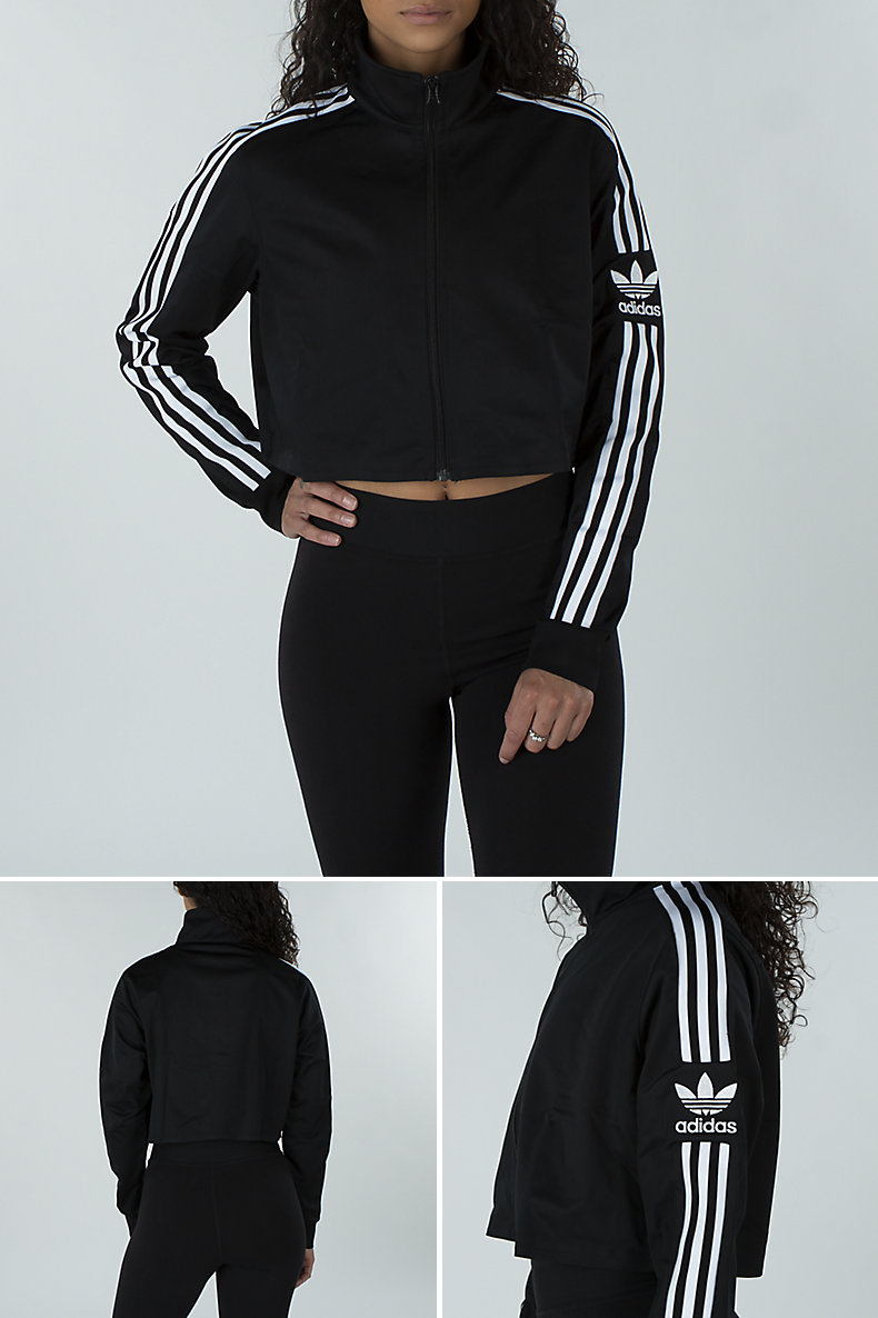Áo khoác thể thao Adidas Track Top Áo khoác đứng cổ áo thể thao ngắn - Áo khoác thể thao / áo khoác áo khoác nam the thao