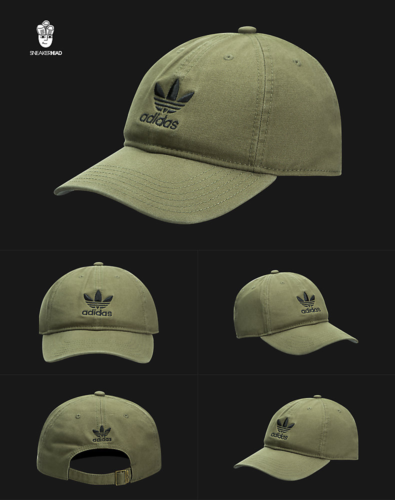 Adidas Originals Adidas Clover Mũ Bóng Chày Nữ Thể Thao Giản Dị Cap Cap nón kết nữ cá tính