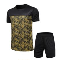 Mens and womens badminton suits match suits quick-drying training uniforms tops shorts T-shirts group printing customization