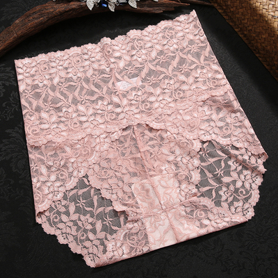 【活力树】高腰蕾丝大码提臀收腹内裤*3条