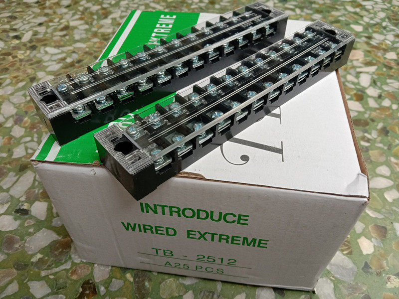 Iron terminal terminal terminal terminal terminal terminal terminal TB - 2512 fixed 12 - bit terminal terminal wiring plate wiring row