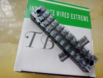 Iron terminal TB-2510 fixed 10-position 25A terminal terminal wiring block 10P25A wiring