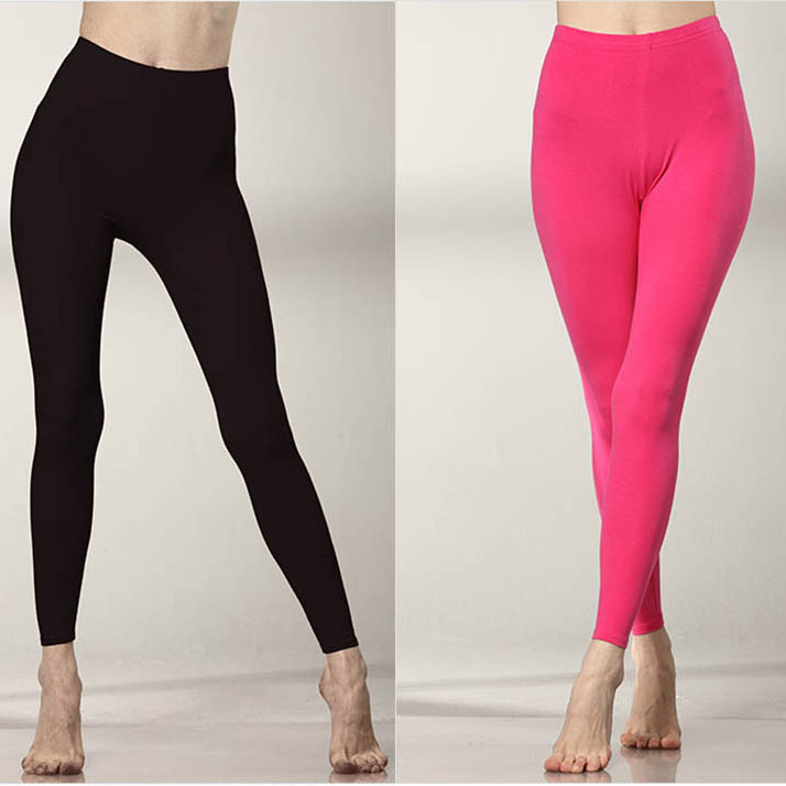 2 mẩu womens Lycra quần cotton mùa thu một mảnh womens giữa eo quần lót mỏng xà cạp cơ thể quần cơ thể mùa thu.