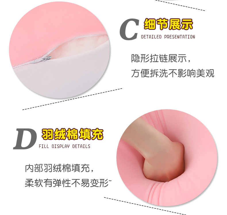 Shark búp bê đồ chơi búp bê ngủ gối cô gái dễ thương gối dài lười biếng búp bê giường lớn - Đồ chơi mềm con gấu bông