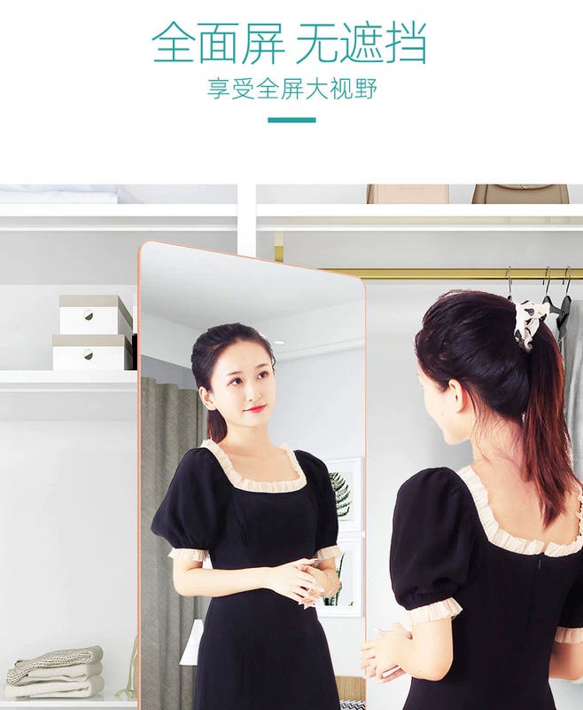 Gương tủ quần áo, gương trượt, gương soi vô hình tích hợp gương soi toàn thân, gương soi toàn thân gập xoay, gương ngăn kéo tủ quần áo tích hợp - Gương