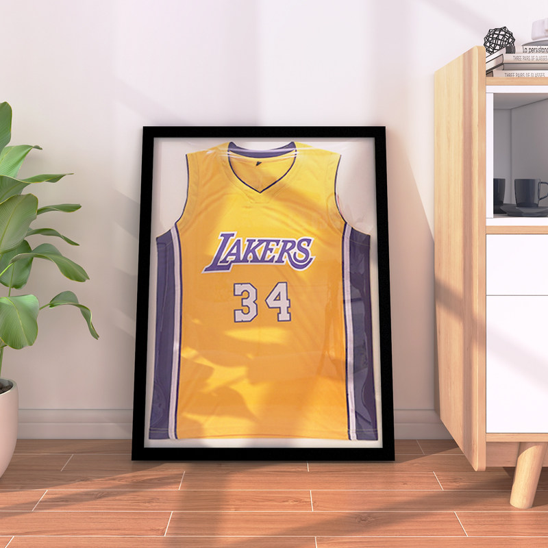 Jersey photo frame custom framed football basketball NBA commemorative collection exhibition frame photo frame support custom size