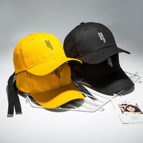  Hat Mens Korean baseball hat Womens summer sunshade sunscreen casual wild outdoor sun hat travel trend cap