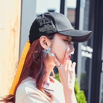  Chenghu snail baseball cap female summer Korean version of the wild baseball cap male sun hat letter embroidery travel tide cap