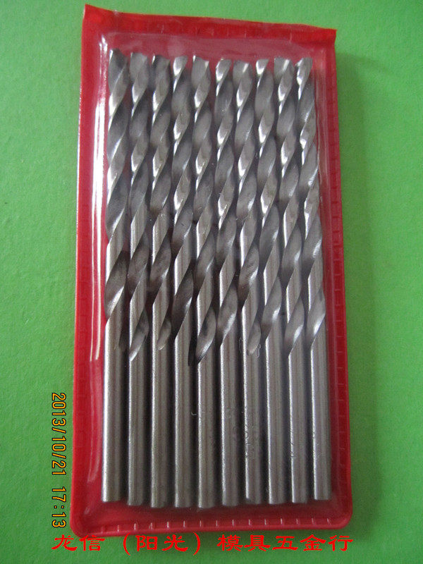 Eagle brand white steel straight handle twist drill bit high speed network HSS drill bit 10 1mm--12 0mm