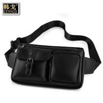 New Mens running bag Tide Brand Chest Bag Mens Bag shoulder bag Small Trend Joint Shoulder Bag Leather Chest Bag