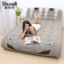 Cartoon inflatable mattress home double cute single inflatable bed thickened high folding lazy floor air cushion bed