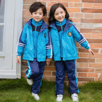 Campus style assault clothes sportswear school uniforms autumn and winter clothes primary school students kindergarten uniforms and uniform customization
