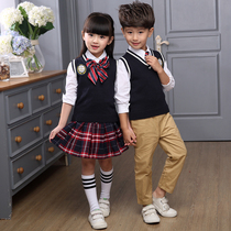 Kindergarten yuan fu chun qiu zhuang British college wind teacher children fit the costume primary and secondary school uniforms class uniform autumn