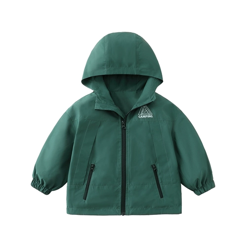 Детская осенняя ветрозащитная дышащая куртка для мальчиков, альпинистский детский плащ с молнией