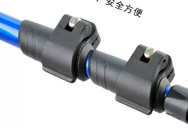 [3 lần lễ hội] ngoài trời 7075 trekking cực nhẹ trọng lượng bọt biển xử lý nạng khóa cực - Gậy / gậy