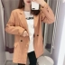 Áo blazer nữ 2018 mới của ZA 07901030704 - Business Suit Business Suit