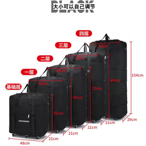 Вместительная и большая универсальная сумка для путешествий для переезда, складная система хранения для путешествий, ткань оксфорд