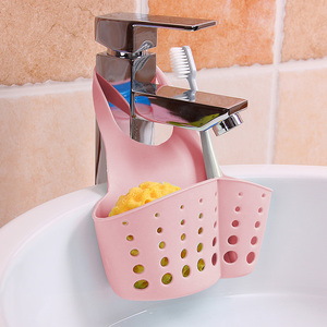 家用免打孔厨房水龙头置物架