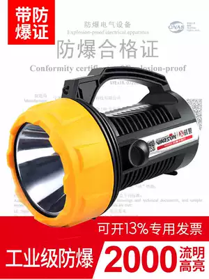 Walson H9002 explosion-proof flashlight strong super bright light portable rechargeable outdoor Searchlight dustproof and waterproof led