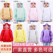 Anti-bee clothing full range of half body conjoined breathable bee protective clothing Beekeeper Bee Tools Camouflak Hat Manufacturer