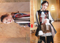 (Spot)SNH48 Neapolitan Dawn inner seal written by Wu Zhe Han 2 sheets 1SET