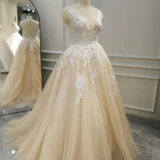 Jancember QW01521 Свадебные платья с шампанским