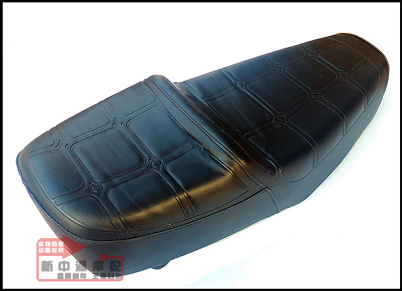 Xe máy CM125 đệm vàng hoàng tử trắng từ gốc ngồi yên CM hoàng tử ghế da túi lắp ráp túi bao yên xe máy