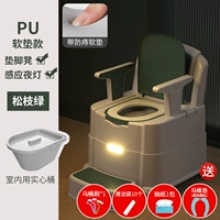 [Можно поднять роскошную подушку+индукционный ночной свет+педальный стул] Сосновые ветви зеленые (для спальни)