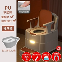 [Можно поднять и роскошные подушки+чувствительный ночной свет+стул для ног] Благословение коричневого цвета (для спальни)