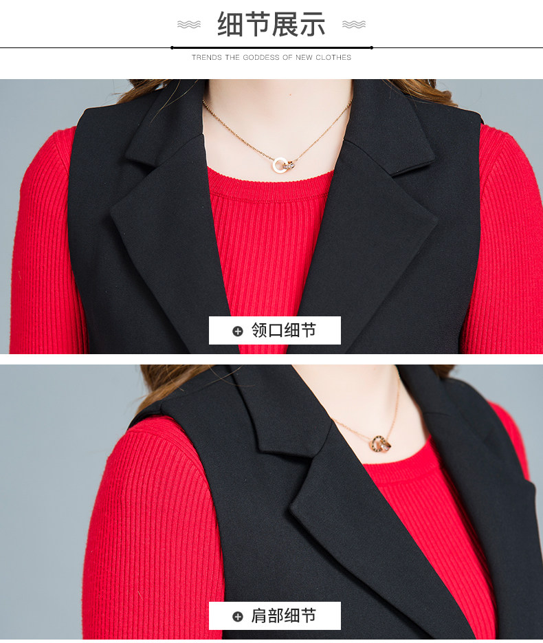 Débardeur hiver femme      en Polyester - Ref 3178135 Image 23