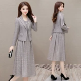 Комплект, юбка, весеннее платье, в корейском стиле, яркий броский стиль