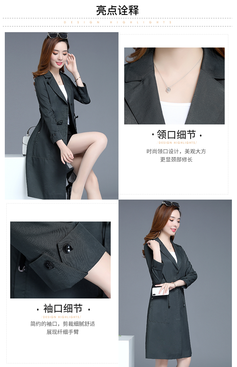 Trench pour femme      en Polyester - Ref 3227567 Image 10