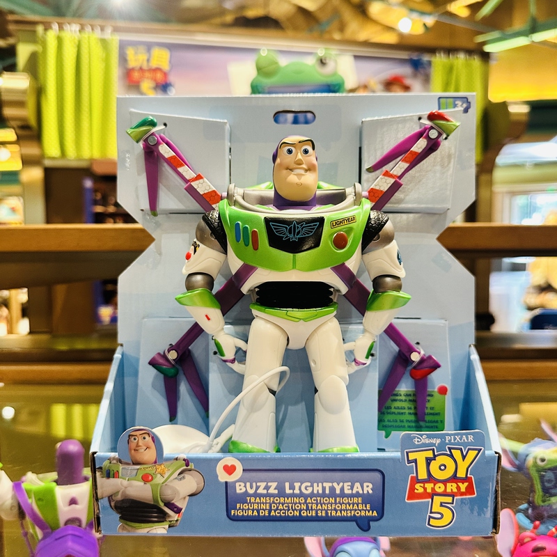 Shanghai Disney Purchasing Agent Toy Story 5 Buzz Lightyear Retractable Wing Doll Toy Gift