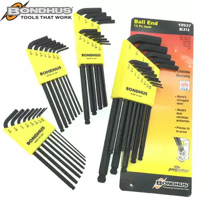 BONDHUS American Bolton Allen Wrench Inch 1094510932109381093610937