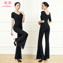 Professional Body Training Clothing Women 2022 New Spring Autumn Fashion High End With Chest Cushion Etiquette Training Dance Suit