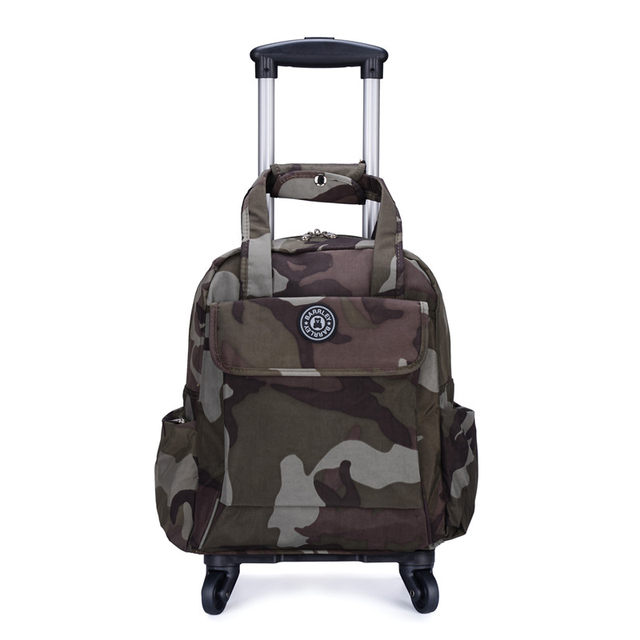 canvas trolley bag