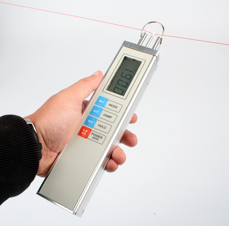 Y2301 Digital Yarn Tension Meter Digital Display Wire Dynamic Tension Meter Monofilament Textile Ceramic Pulley Charging