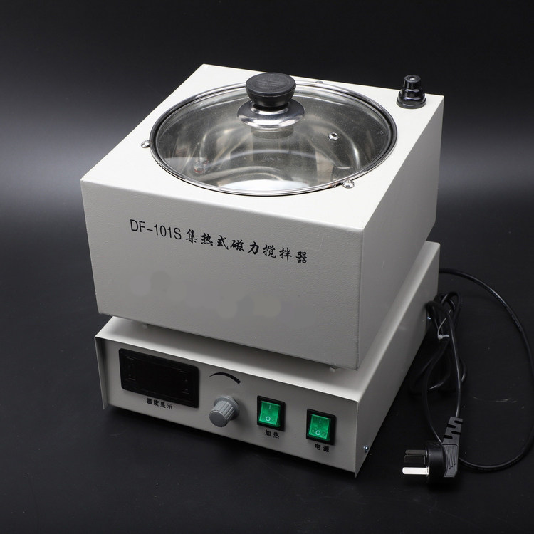 集热式磁力搅拌器DF-101S电磁搅拌机搅拌器水浴锅恒温控调速□