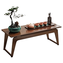 Tableau de fenêtres flottantes tatami petite table de thé table de thé Balcony Zen-style maison bois massif Kang Table Tennis Red Bed Tea Table