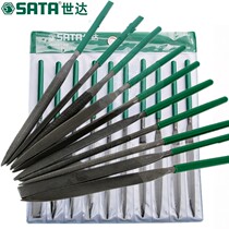 Shida Shjin file small file plastic steel file triangular semicircular flat head flat flat file square file carpentry file