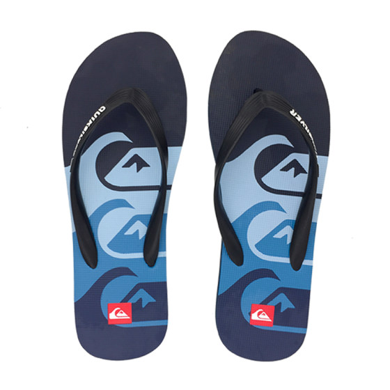 大码外贸原单人字拖男士45码46防滑潮流欧美休闲夹脚青年沙滩拖鞋