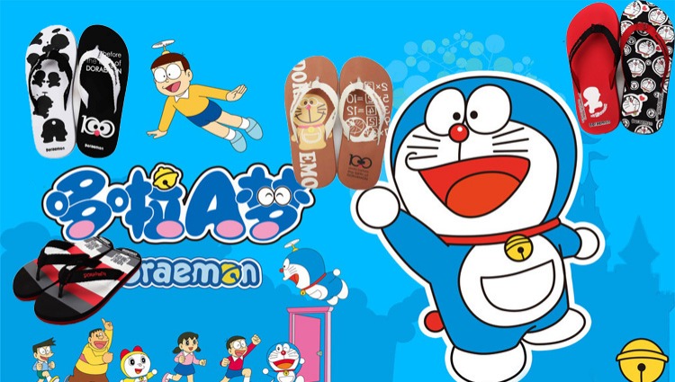 Dép xỏ ngón mùa hè Daban Niluna dép nam anime đôi nam nữ pinch dép xỏ ngón bãi biển phiên bản Hàn Quốc - Dép dép crocs quai ngang