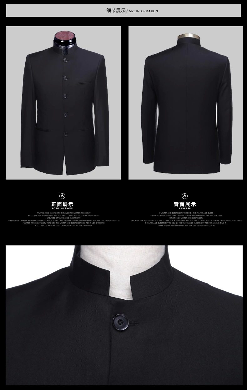 Costume homme en laine pour Quatre saisons - Ref 1554512 Image 31