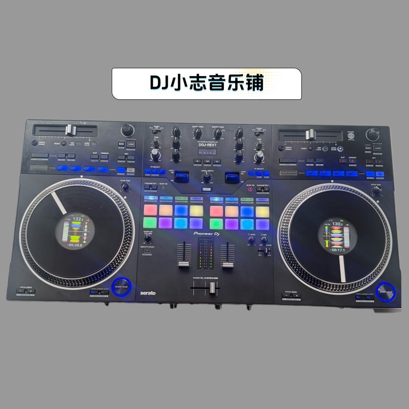 Pioneer DJ DDJ-REV7,一体化DJ打碟机究竟有多香?🔥-打碟机-淘宝好物网