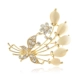 Trâm Corsage Pin Hàn Quốc Không khí sang trọng Áo khoác lông Phụ nữ Trang trí áo len Phụ kiện áo len Pin Buckle Shawl Buckle Lớn - Trâm cài