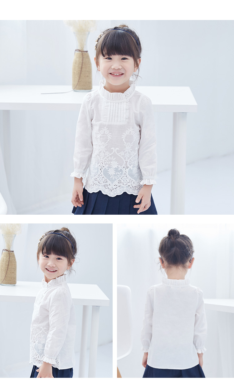 Chemise fille CICIE à manche longue - Ref 2084694 Image 7