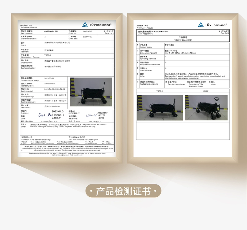 Xe đẩy cắm trại nguyên thủy trại trailer cắm trại ngoài trời xe đẩy nhỏ quá khổ có thể gập lại xe đẩy dã ngoại